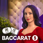Baccarat 5 – Microgaming Live
