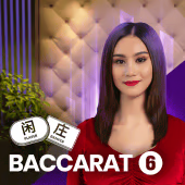 Baccarat 6 – Microgaming Live