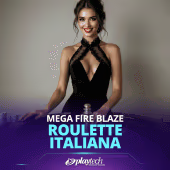 Mega Fire Blaze Roulette Italiana — Playtech Live — CYL88 Malaysia