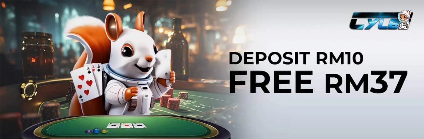 RM10 deposit free credit promotion