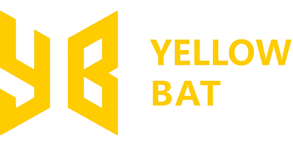 Yellow Bat YB logo